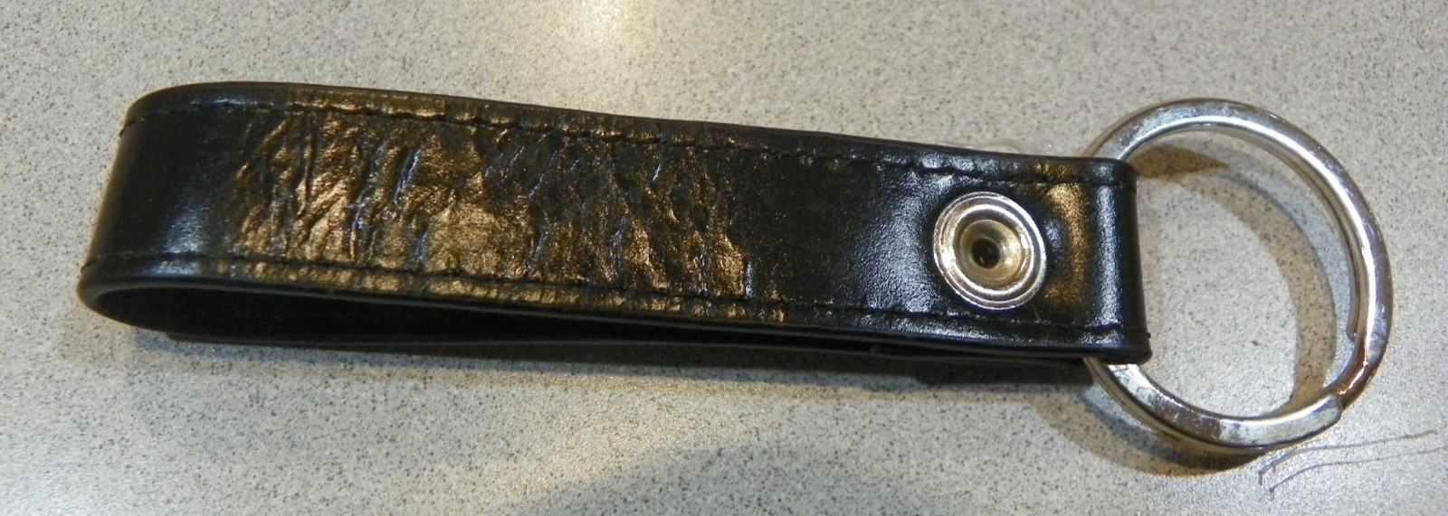 Marc Jacobs keychain key ring loop Black with a s… - image 3