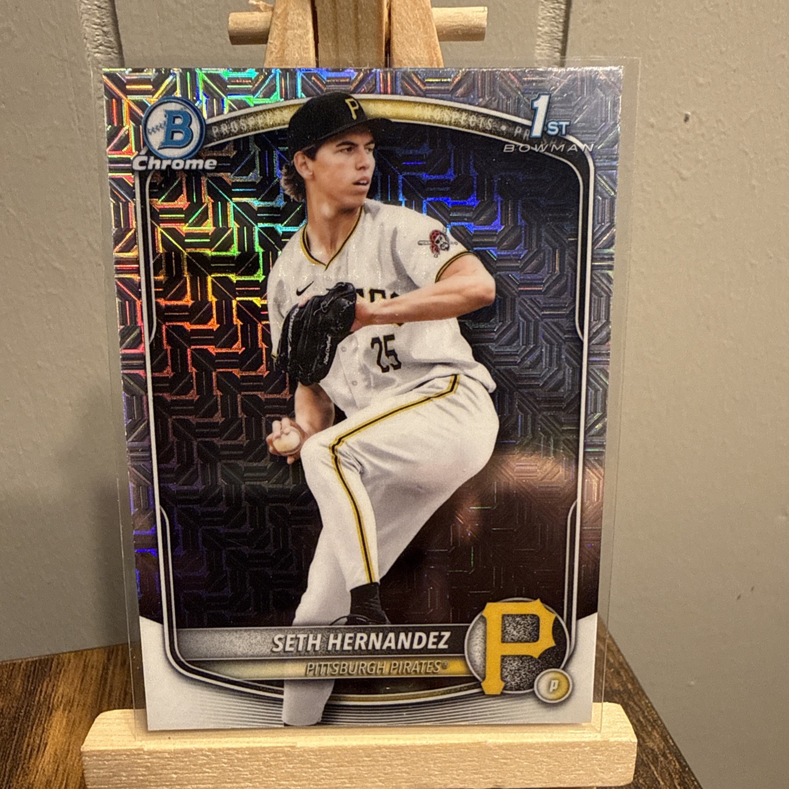 2025 Bowman Draft - Chrome Seth Hernandez #BDC-25 Mojo Refractor (RC)