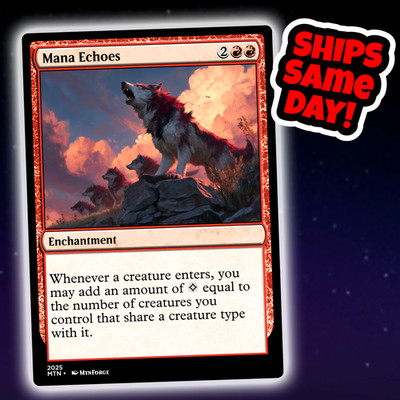 Mana Echoes - Custom Art Magic: The Gathering Playtest Card - Commander EDH
