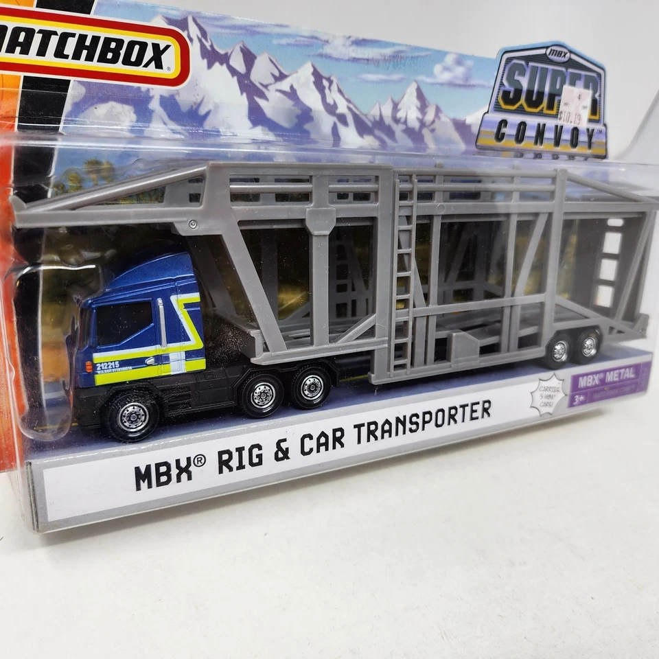 MBX Rig & Car Transporter * Matchbox Super Convoy  * AB4 #524 - Image 2 of 4
