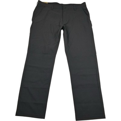 Weatherproof WP Mens 38X32 Charcoal Classic Fit Active Stretch Tech Utility Pant