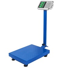 Heavy Duty 661lb Capacity Digital Platform Scale with LCD Display for Warehouse