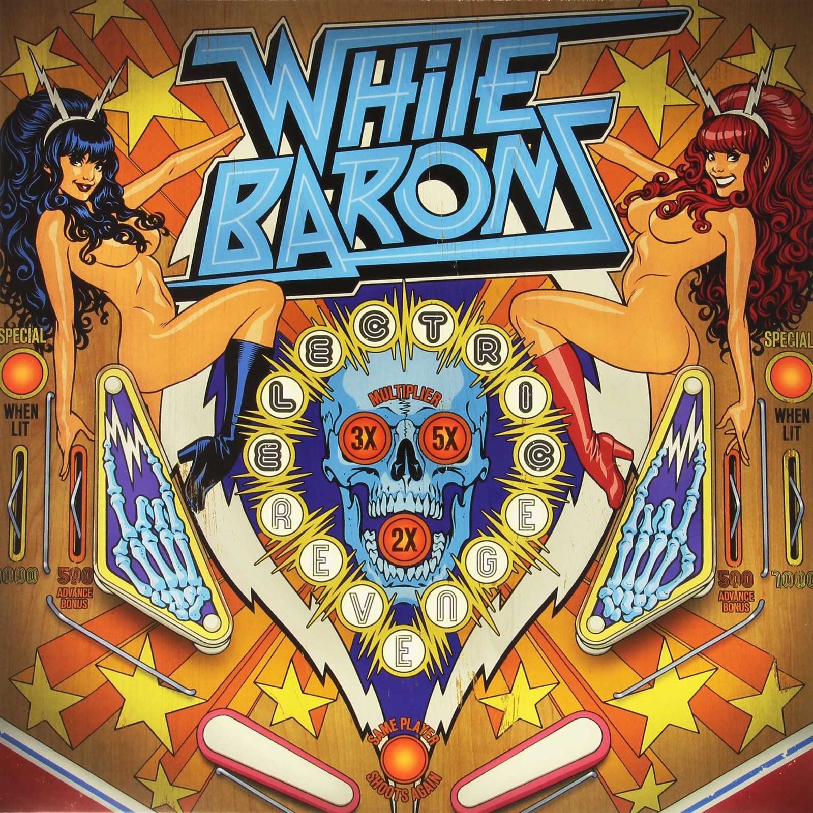 Электрическая месть БЕЛЫХ БАРОНОВ (винил) (ИМПОРТ ИЗ Великобритании)