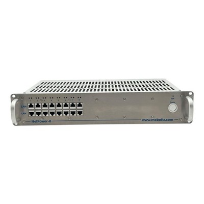 Mobotix NetPower-8 30V Rackeinbau 19-Zoll für bis zu Kameras