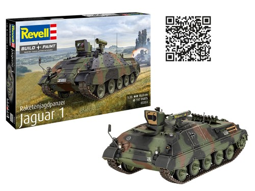 Tanque de caza de cohetes Revell 03353 Jaguar 1 | Zustand: Neu
