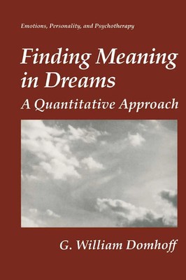 G. William Domhoff | Finding Meaning in Dreams | Taschenbuch | Englisch (2013)