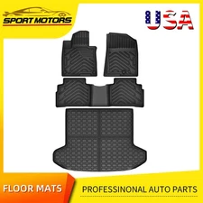 3D Floor Mats & Cargo Liner for 2023 2024 Kia Sportage Non Hybrid TPE Car Liners