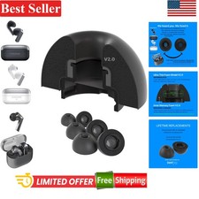 V2 Memory Foam Ear Tips for Galaxy Buds Pro 3   Anti-Slip, Max Comfort, 3 Sizes