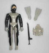 Vintage 1983 Torpedo Navy Seal G.I. GI Joe v1 100% Complete USN Figure 3.75 ARAH