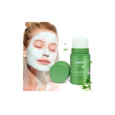 2x Green Tea Mask Stick Blackhead Remover Deep Cleanse Green Mask Stick for Face