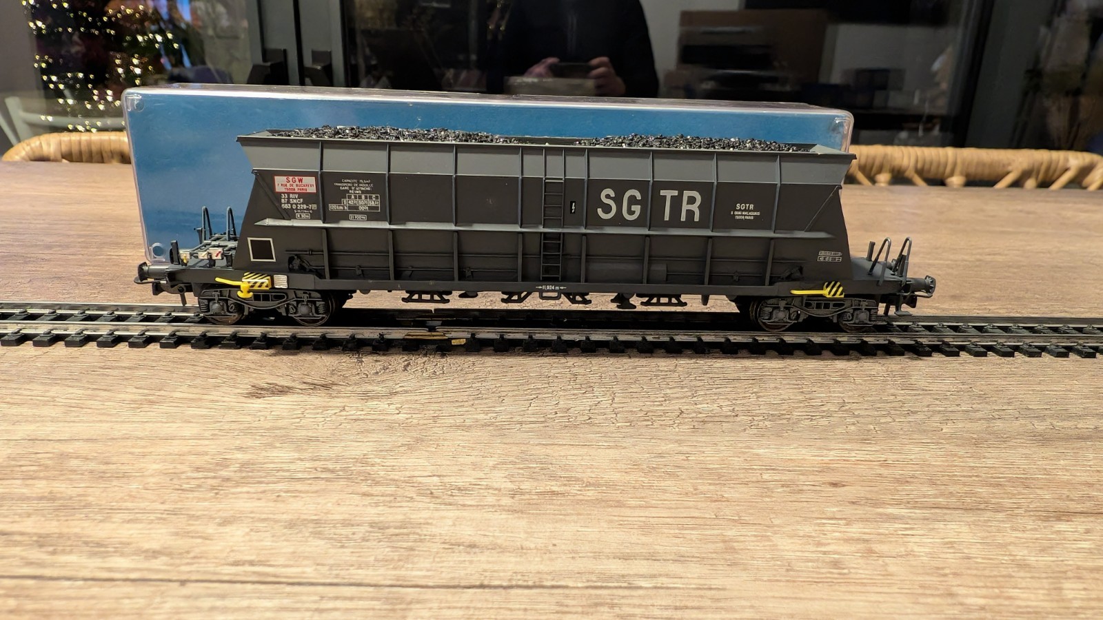 Wagon charbonnier EF60 SNCF Electrotren 5712 pour animer vos soirées de modélisme HO