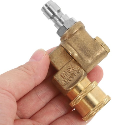 #ad For Pressure Washer 1 4 quot; Quick Connect Pivoting Coupler Rotating Nozzle $10.99