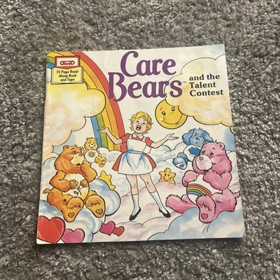 1980 s Care Bears & the Talent Contest book **no tape ***