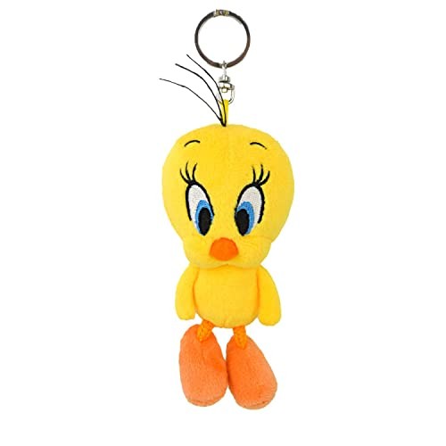 NICI Tweety Bird Plush Keychain 13cm Looney Tunes Warner