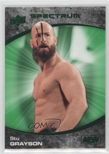 2021 Upper Deck AEW Spectrum Green 1/25 Stu Grayson #53 09q5