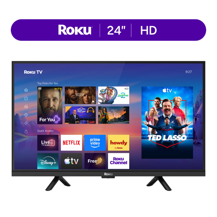 Smart TV 2026 – 24-Inch Select Series, 720p HD TV – TV with Voice Remote