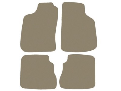 Basic Fußmatten, Automatten für SAAB 9-3 I 1998-08.2002 Beige x14 Rand