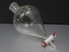 Imbuto separatore 500 ml – Pyrex – rubinetto in plastica - collo 29/32