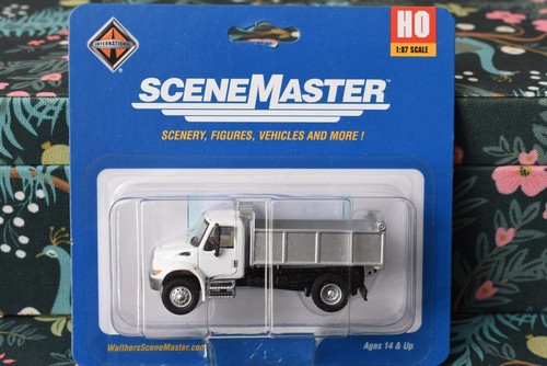 Camión de volteo HO-WALTHERS SceneMaster 949-11637 International 4300 con calcomanías NUEVO | Condition: New