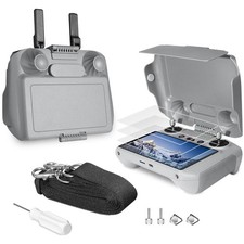 RC 2 Protective Sun Hood Kit with Screen Protector Neck Lanyard for DJI Mini...