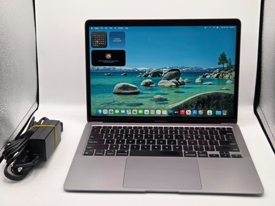 2020 Apple MacBook Air 13.3'' M1 GPU 3.2GHz 8GB RAM 256GB SSD A2337 OS Tahoe 26.5