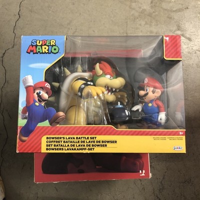 Nintendo Super Mario Bowser Vs Mario Diorama 4 in Action Figure - 64515*New
