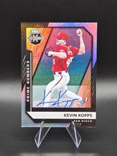 2021 Elite Extra Edition Signatures Prime Numbers B #99 Kevin Kopps SP/72! Padre