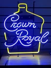 Vintage Crown Royal Neon Bar Sign Man Cave 19x17 - Local Pickup Only