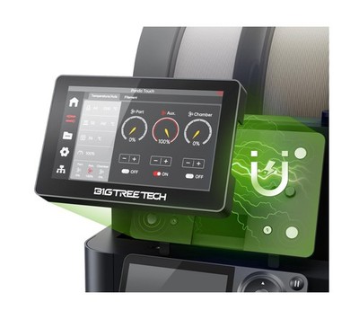 Panda Touch for Bambu-Lab P1S P1P X1C X1E A1 Mini 3D Printers, P1S Touch Scre...