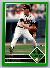 1992 Fleer Team Leaders  Tom Glavine 11