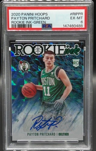 Payton Pritchard [Green] #RI-PPR 2020 Panini Hoops Rookie Ink card