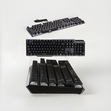 MSI Mechanical Gaming Keyboard, Clicky Kailh Box White Switches, RGB - Black