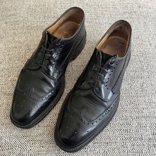 Men s Church s Grafton 173 Custom Grade Size 9.5 Black Leather Wingtip