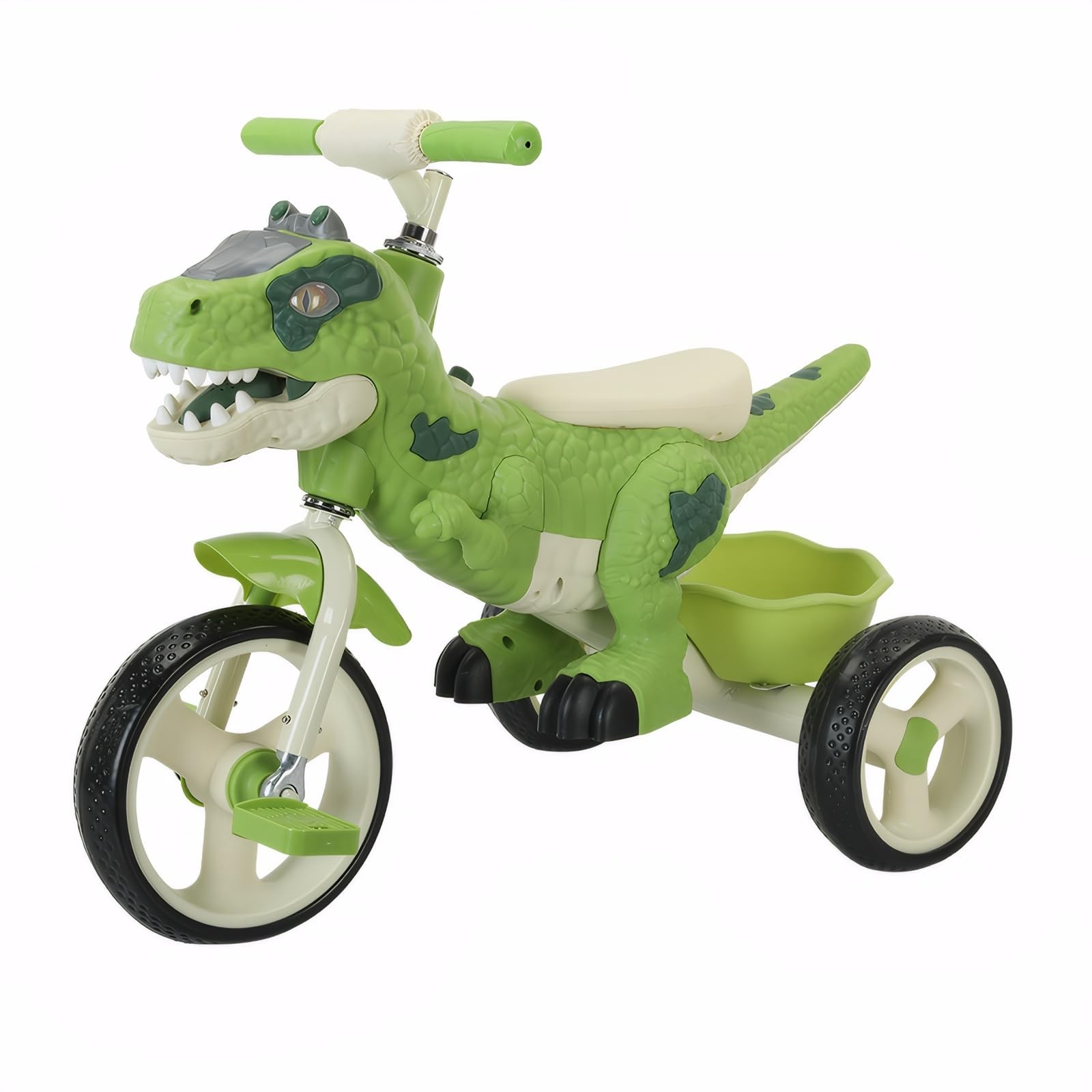 Dinosaur Tricycle for Rider- Toddlers Kid Trike Bike Big Wheel with Music, St...
