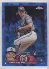 2023 Topps Chrome Update Sapphire Edition Thad Ward Thaddeus Ward #USCS111 13nm