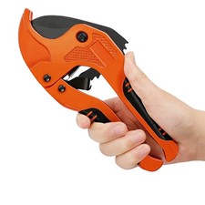 Plastic Pipe Cutter Ratchet 42mm Tube PVC PEX & PPR Water Hose Plumbing Plumbers