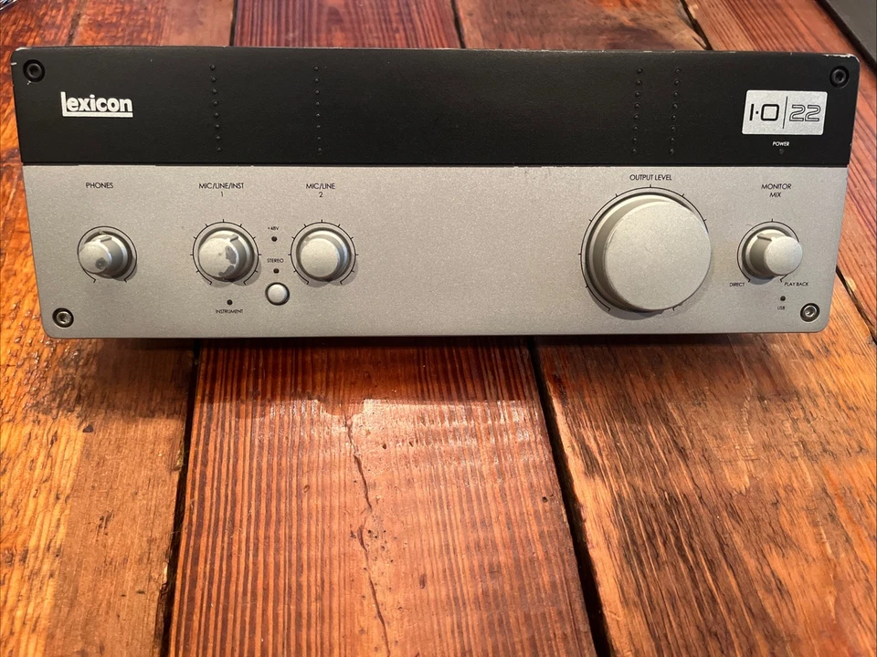 Lexicon I-O 22 Audio Interface with Power Supply - Image 2 of 4