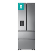Image of Hisense PureFlat 485 Litre French Style American Fridge Freezer - Sta RF632N4WIE