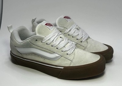 Vans Skate Old Skool White Suede Gum Skate Shoes Men s 8 Women s 9.5