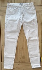 JUST BLACK JEANS - White - Straight Leg - Size 8/29 - MADE IN USA