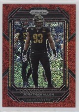 2022 Panini Prizm Red Sparkle Prizm Jonathan Allen #297 6q5
