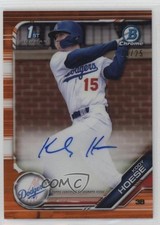 2019 Bowman Draft Chrome Pick Orange Refractor 16/25 Kody Hoese #CDA-KH Auto 0g4