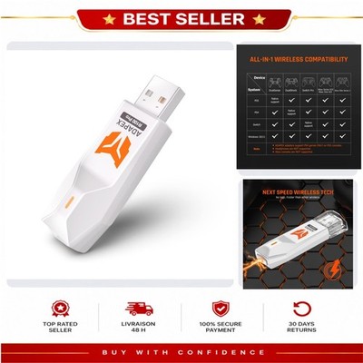 BIGBIG WON R100 Pro Wireless Controller Adapter USB Switch PS4 Windows