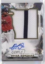 2023 Topps Inception 27/99 Oscar Gonzalez #IAJP-OG Jumbo Patch Auto x2o