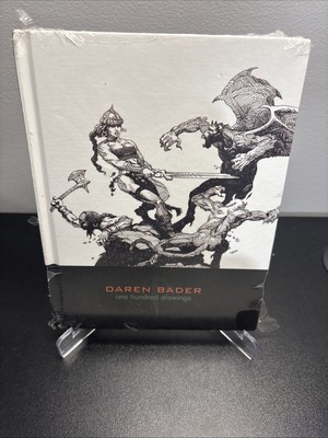 One Hundred Drawings By Daren Bader First Edition 2012 Hardcover Artwork