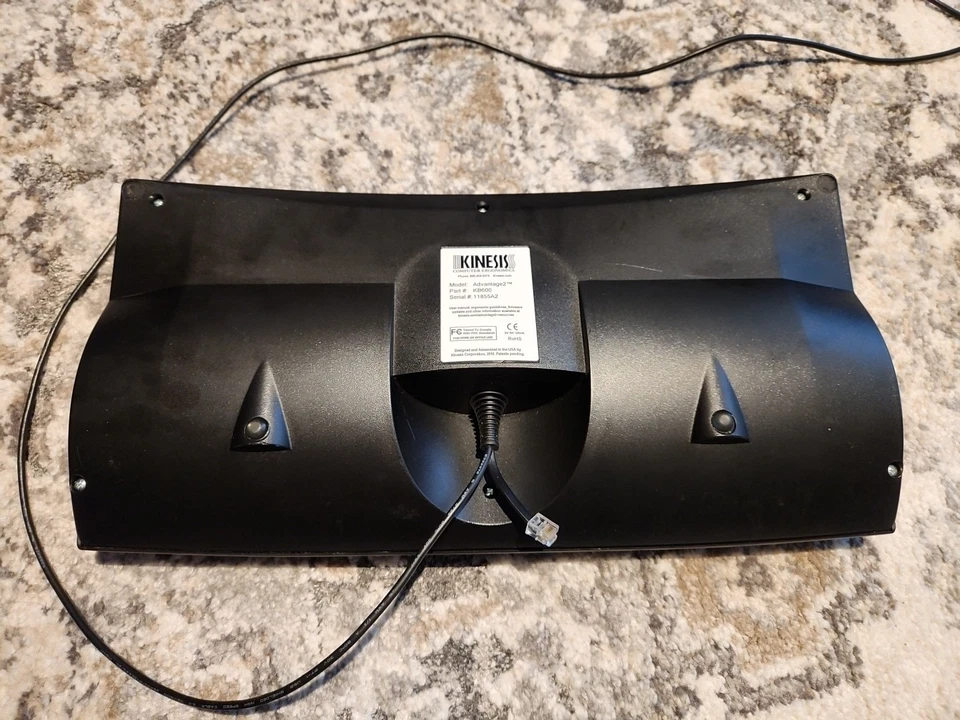 Kinesis Advantage 2 KB600 Wired Ergonomic Keyboard, Tested & Works - Image 2 of 2