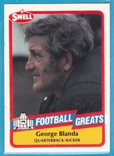 1989 Swell Football Greats - George Blanda #114