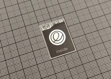 5 x Black  Silver Elementary OS Linux Inside v2 Stickers For The Computer Case