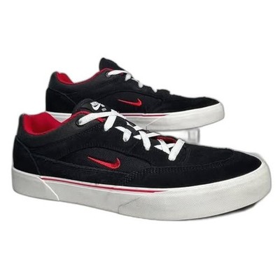 Nike SB Malor Black Red White Sneakers Men's Size 11.5