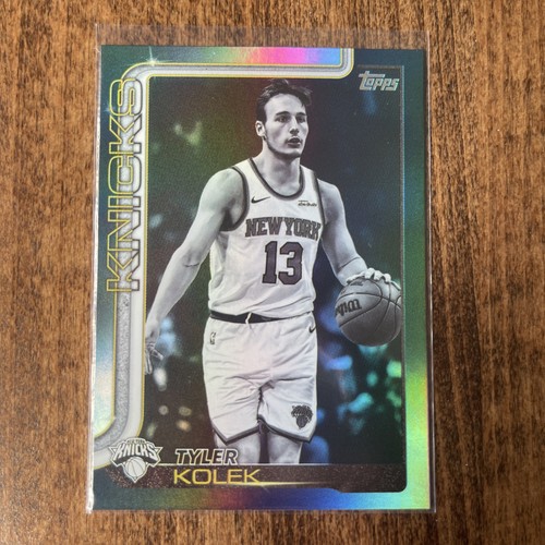 Tyler Kolek – 2025-26 Topps Basketball · Base Cards I Blackout Variation #20 Tyler Kolek